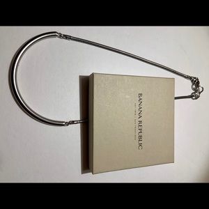 Banana Republic necklace (silvertone)